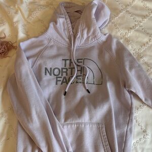 The North Face Light Purple Hoodie